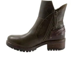 Hot Bueno Women's Fallon Moto Boots