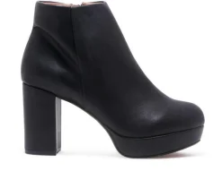Chelsea Crew Women's Disco Platform Heeled Booties