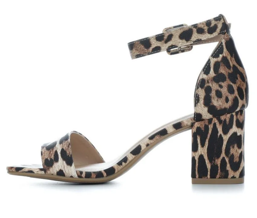 Sale City Classified Women's Cake Block-Heeled Sandals