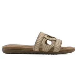 Clearance Cliffs by White Mountain Women's Fraly Slide Sandals