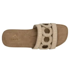 Clearance Cliffs by White Mountain Women's Fraly Slide Sandals