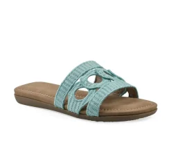 Online Cliffs by White Mountain Women's Fraly Slide Sandals