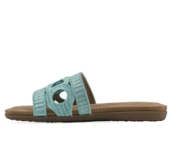 Online Cliffs by White Mountain Women's Fraly Slide Sandals