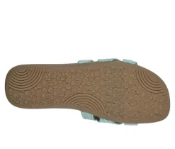 Online Cliffs by White Mountain Women's Fraly Slide Sandals