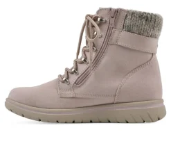 New Cliffs by White Mountain Women's Hearten Lace Up Booties