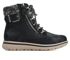 Best Cliffs by White Mountain Women's Hearten Lace Up Booties