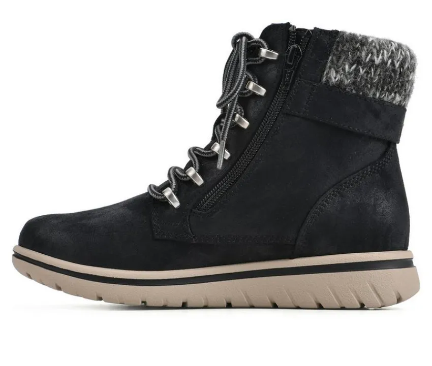 Best Cliffs by White Mountain Women's Hearten Lace Up Booties