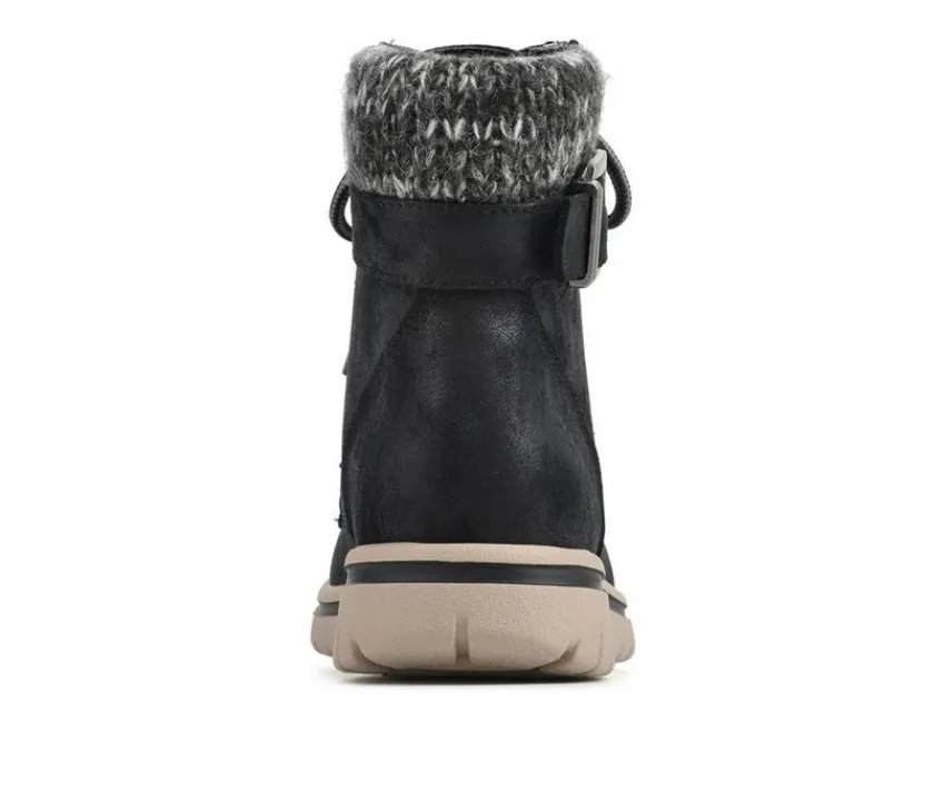 Best Cliffs by White Mountain Women's Hearten Lace Up Booties