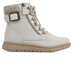 Hot Cliffs by White Mountain Women's Hearten Lace Up Booties