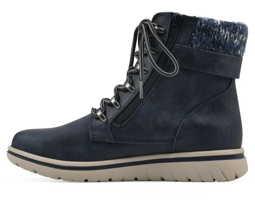 Clearance Cliffs by White Mountain Women's Hearten Lace Up Booties