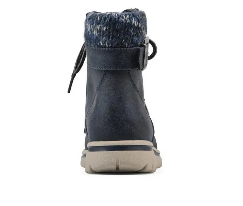 Clearance Cliffs by White Mountain Women's Hearten Lace Up Booties