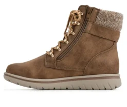 Outlet Cliffs by White Mountain Women's Hearten Lace Up Booties