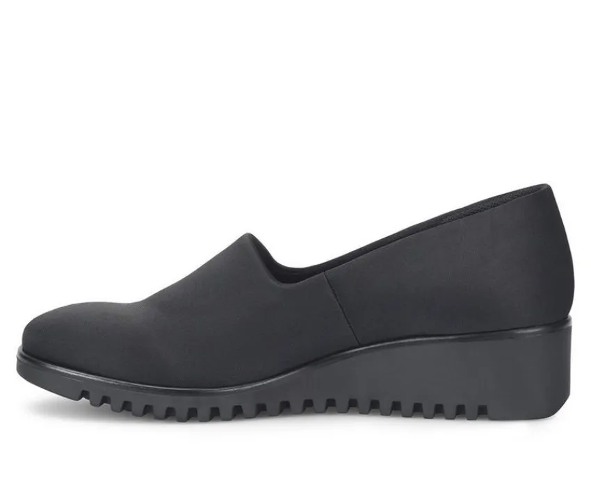 New Comfortiva Women's Dana Slip Resistant Wedge Slip Ons