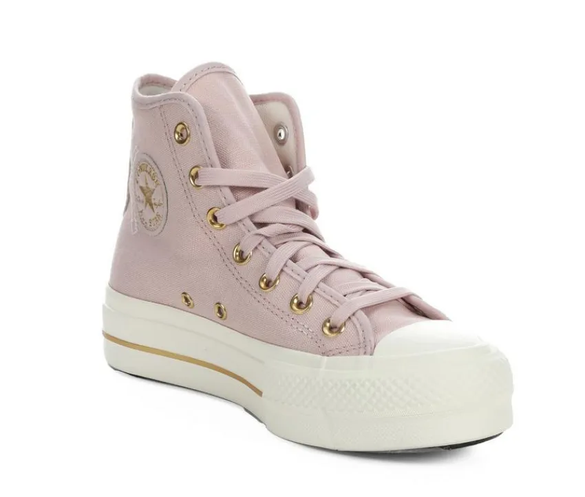 Sale Converse Women's Chuck Taylor Seasonal Lift Hi Sustainable Platform Sneakers