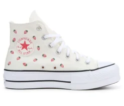 Sale Converse Women's Chuck Taylor All Star Lift Hi Strawberry Sneakers