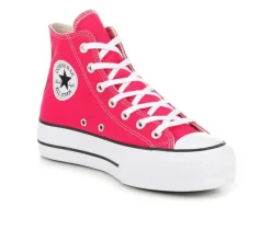 Discount Converse Women's Chuck Taylor Seasonal Lift Hi Sustainable Platform Sneakers