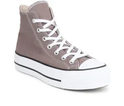 Best Converse Women's Chuck Taylor Seasonal Lift Hi Sustainable Platform Sneakers