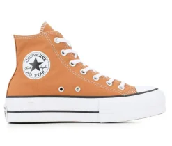 Sale Converse Women's Chuck Taylor Seasonal Lift Hi Sustainable Platform Sneakers