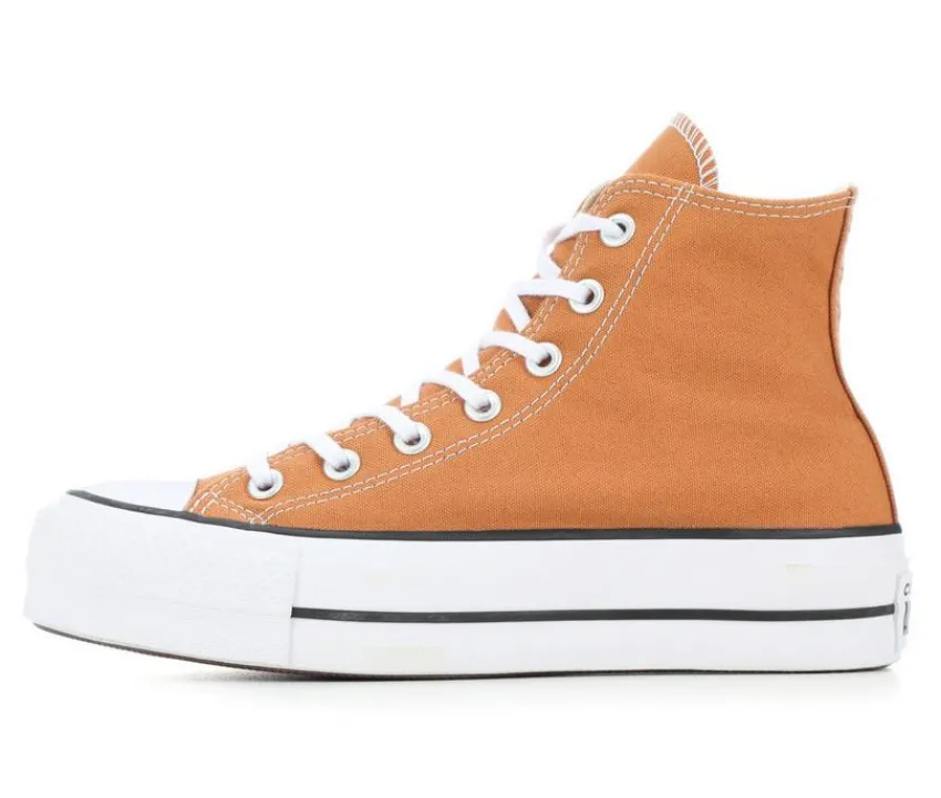 Sale Converse Women's Chuck Taylor Seasonal Lift Hi Sustainable Platform Sneakers
