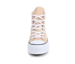 Sale Converse Women's Chuck Taylor Seasonal Lift Hi Sustainable Platform Sneakers