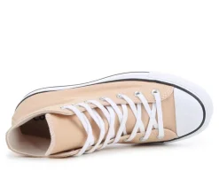 Sale Converse Women's Chuck Taylor Seasonal Lift Hi Sustainable Platform Sneakers