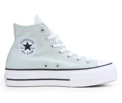 Clearance Converse Women's Chuck Taylor Seasonal Lift Hi Sustainable Platform Sneakers