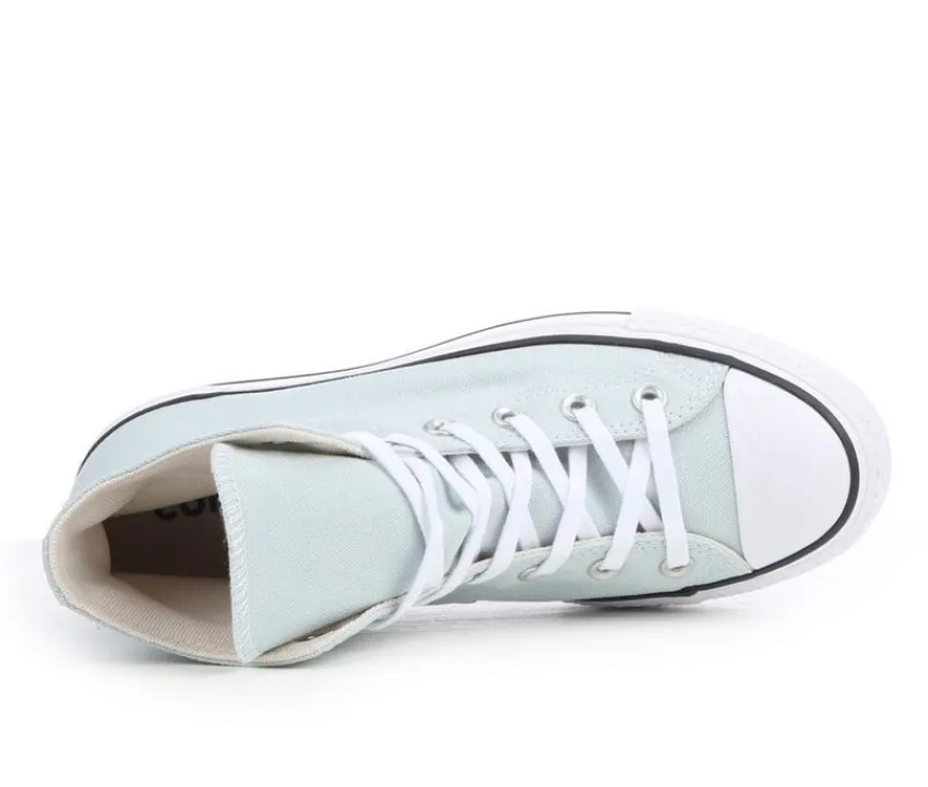 Clearance Converse Women's Chuck Taylor Seasonal Lift Hi Sustainable Platform Sneakers