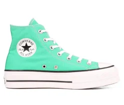 Discount Converse Women's Chuck Taylor Seasonal Lift Hi Sustainable Platform Sneakers