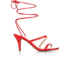 Discount Delicious Women's Spree-S Strappy Heels