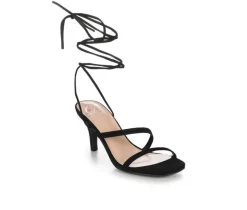 New Delicious Women's Spree-S Strappy Heels