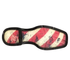 Hot Durango Women's Patriotic Pull On Western Flag Cowboy Boots