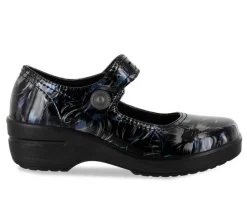 Discount Easy Works by Easy Street Women's Letsee Slip-Resistant Clogs