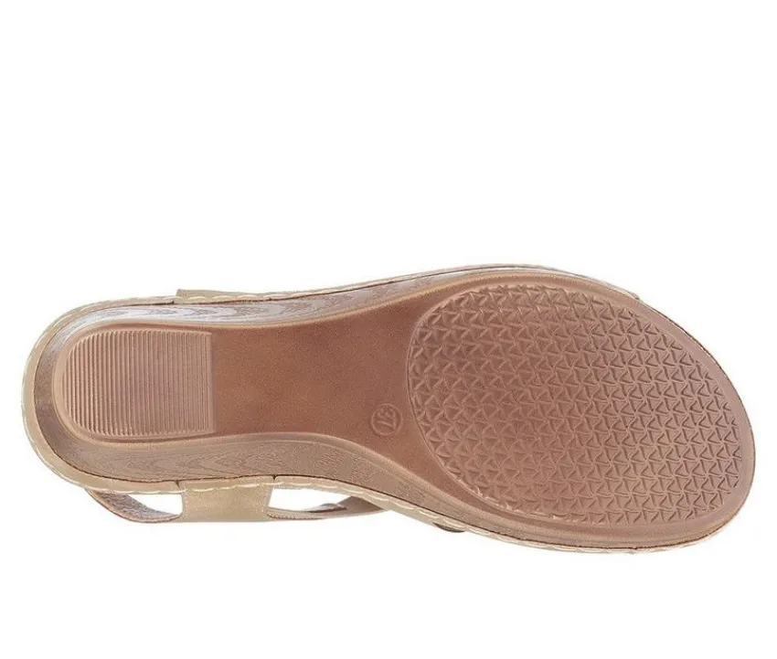 Sale GC Shoes Women's Beck Wedge Sandals