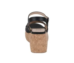 Outlet GC Shoes Women's Lucy Platform Wedge Sandals