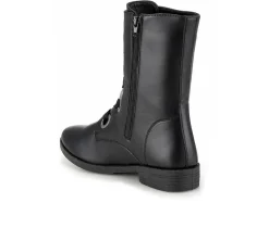 Hot Henry Ferrara Women's Charm-508 Mid Calf Combat Boots