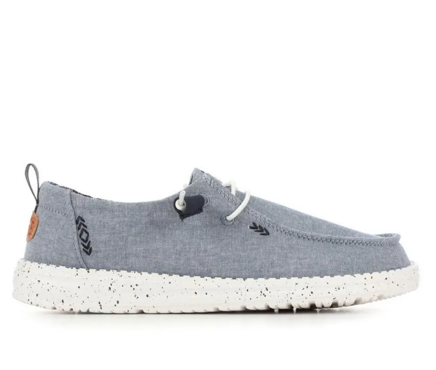 HEYDUDE Women's Wendy Chambray Casual Shoes