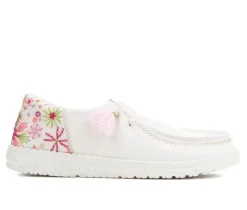HEYDUDE Women's Wendy Funk Embroidered Floral