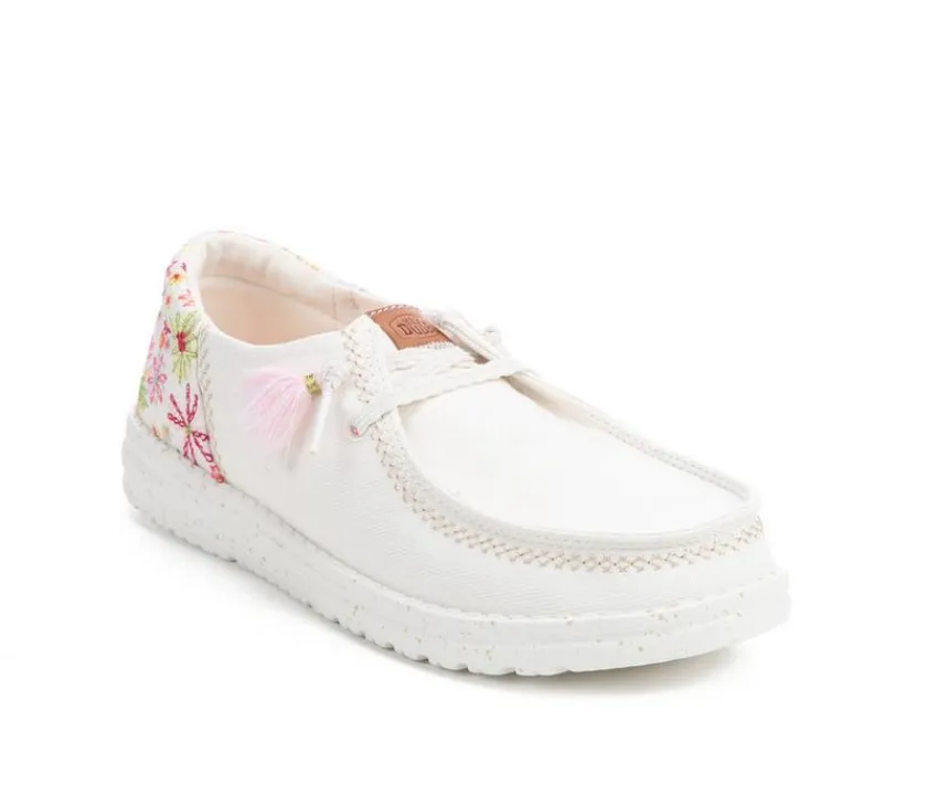HEYDUDE Women's Wendy Funk Embroidered Floral
