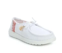 Outlet HEYDUDE Women's Wendy Perf Canvas Casual Shoes