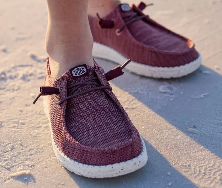 Online HEYDUDE Women's Wendy Stretch Sox Casual Shoes