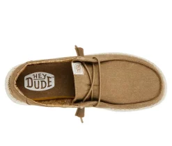 Outlet HEYDUDE Women's Wendy Stretch Canvas Casual Shoes