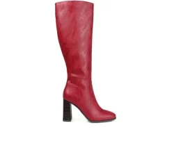 New Journee Collection Women's Karima Wide Calf Knee High Boots