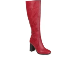 New Journee Collection Women's Karima Wide Calf Knee High Boots