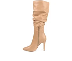 Online Journee Collection Women's Sarie Knee High Stiletto Boots