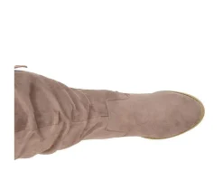 Best Journee Collection Women's Kaison Extra Wide Calf Over-The-Knee Boots