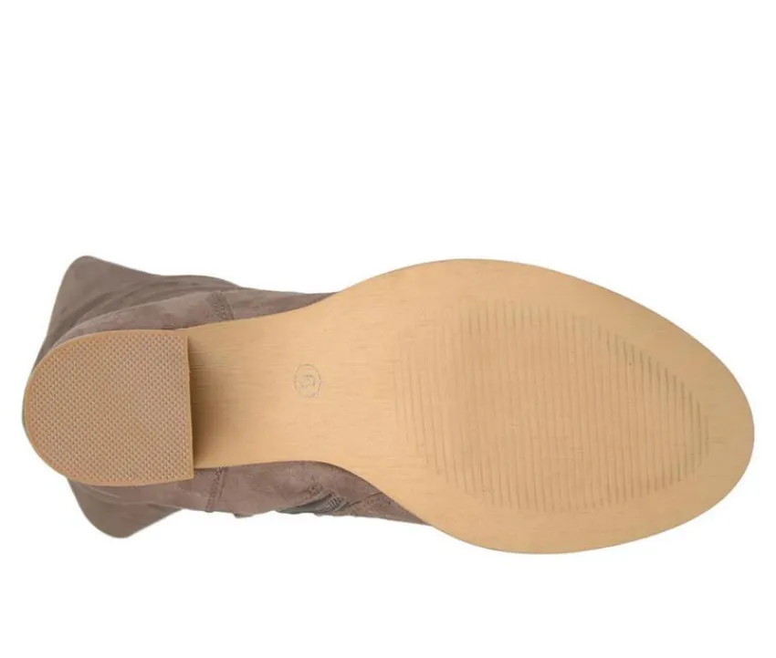 Best Journee Collection Women's Kaison Extra Wide Calf Over-The-Knee Boots