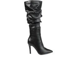 Discount Journee Collection Women's Sarie Knee High Stiletto Boots