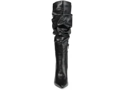 Discount Journee Collection Women's Sarie Knee High Stiletto Boots