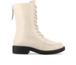 Sale Journee Collection Women's Nikks Lace Up Boots