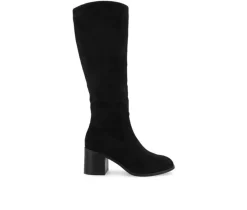 Clearance Journee Collection Women's Romilly Wide Width Wide Calf Knee High Boots